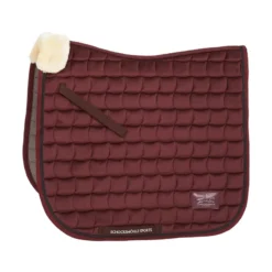 Schockemohle Mara D Style Dressage Pad - Wine - WB