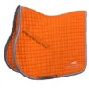 Schockemohle Neo Star Pad With Logo Jumping Saddle Pad Orange-Grey