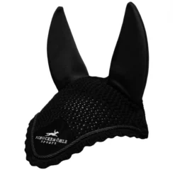 Schockemohle Air Silent With Logo Fly Veil Black