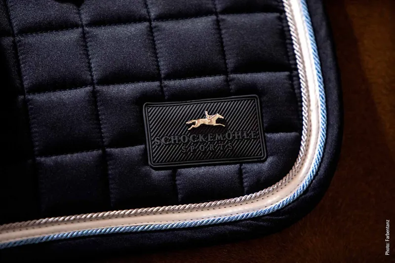 Schockemohle Spirit Pad Jumping Saddle Pad Blue Nights 3 Schockemohle Spirit Pad Jumping Saddle Pad Blue Nights - Image 3