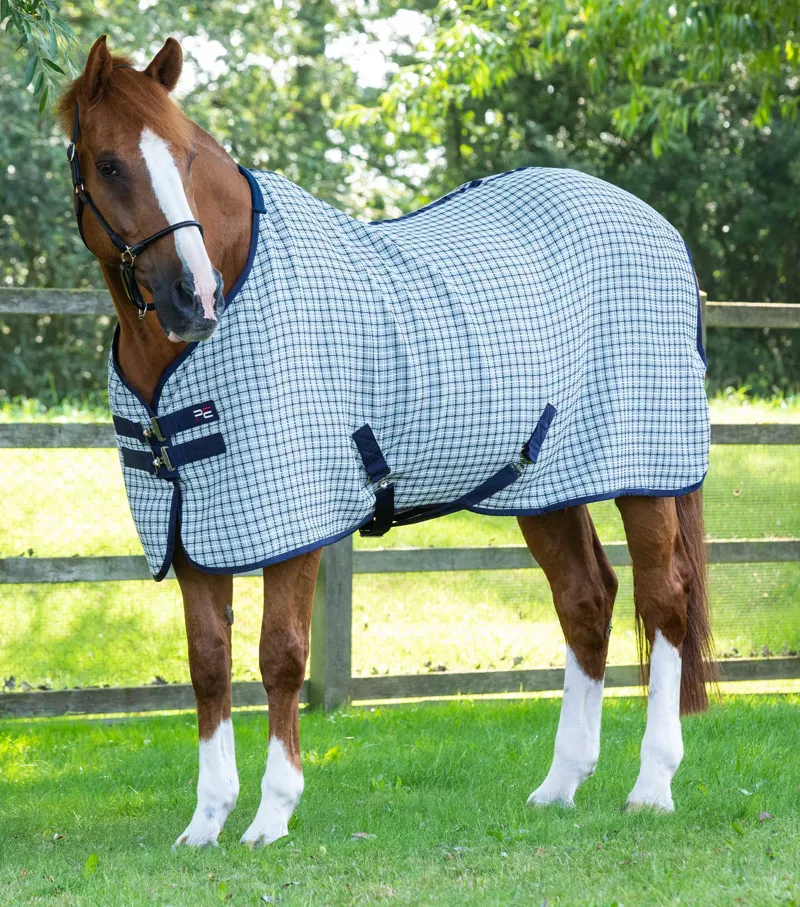 Premier Equine 3D Waffle Cooler Rug Grey 1 Premier Equine 3D Waffle Cooler Rug Grey