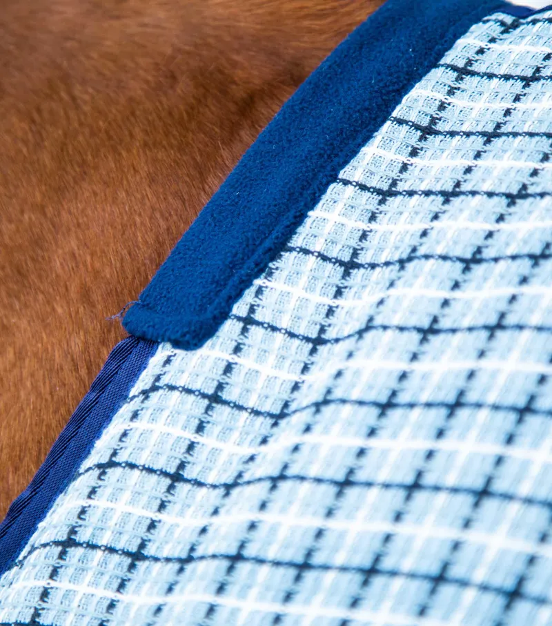 Premier Equine 3D Waffle Cooler Rug Grey 2 Premier Equine 3D Waffle Cooler Rug Grey - Image 2