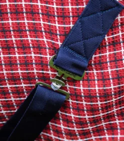 Premier Equine 3D Waffle Cooler Rug Red -PREMIER EQUINE 3D Waffle Cooler Red Check 4