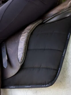 LeMieux Dressage Work Pad Black Large -PREMIER EQUINE 3n6a2176 edit copy