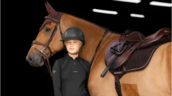 LeMieux Crystal Suede Close Contact Pad Brown 8 LeMieux Crystal Suede Close Contact Pad Brown -PREMIER EQUINE 3n6a2577 edit copy