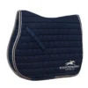 Schockemohle Dynamite Jumping With Logo Saddle Pad Navy-Stone