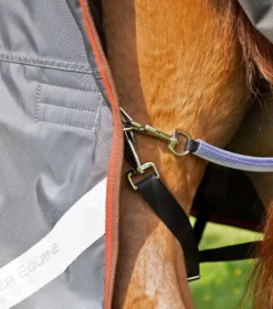 Premier Equine Buster 150g Turnout With Classic Neck Cover Grey -PREMIER EQUINE AW21 Buster 150 Grey 6