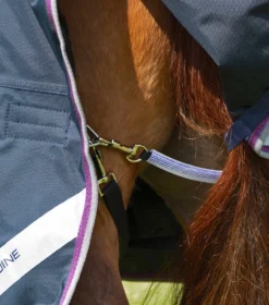 Premier Equine Buster 70g Turnout Rug With Classic Neck Cover Navy -PREMIER EQUINE AW21 Buster 70 Navy 6 2
