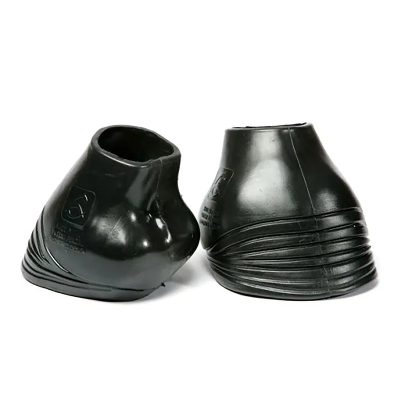 Acavallo Gel Hoof Boots Black 1 Acavallo Gel Hoof Boots Black