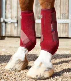 Premier Equine Air-Tech Sports Medicine Boots Burgundy