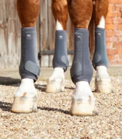 Premier Equine Air-Tech Sports Medicine Boots Grey -PREMIER EQUINE Air Tech Sports Medicine Boots Grey 3