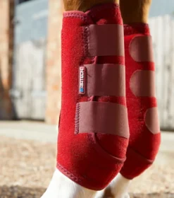 Premier Equine Air-Tech Sports Medicine Boots Red -PREMIER EQUINE Air Tech Sports Medicine Boots Red 4