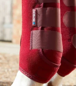 Premier Equine Air-Tech Sports Medicine Boots Red -PREMIER EQUINE Air Tech Sports Medicine Boots Red 5