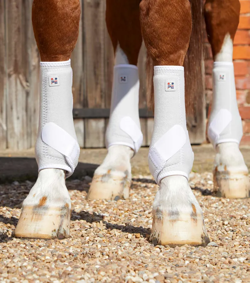 Premier Equine Air-Tech Sports Medicine Boots White 2 Premier Equine Air-Tech Sports Medicine Boots White - Image 2