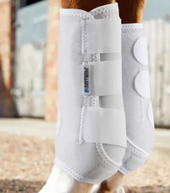Premier Equine Air-Tech Sports Medicine Boots White 9 Premier Equine Air-Tech Sports Medicine Boots White -PREMIER EQUINE Air Tech Sports Medicine Boots White 4