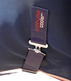 Premier Equine Airflow Cooler Rug Navy -PREMIER EQUINE Airflow Cooler Rug Navy 5