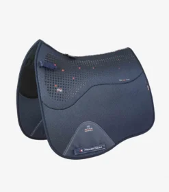 Premier Equine Close Contact Airtechnology Anti-Slip Dressage Square Navy