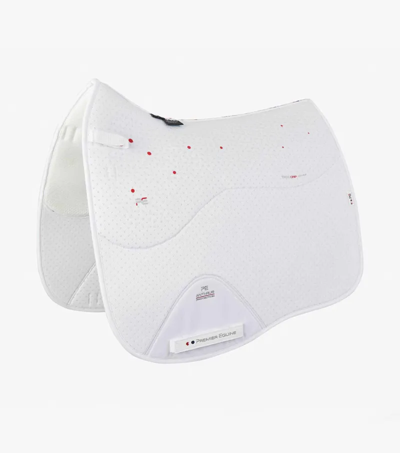 Premier Equine Close Contact Airtechnology Anti-Slip Dressage Square White 1 Premier Equine Close Contact Airtechnology Anti-Slip Dressage Square White
