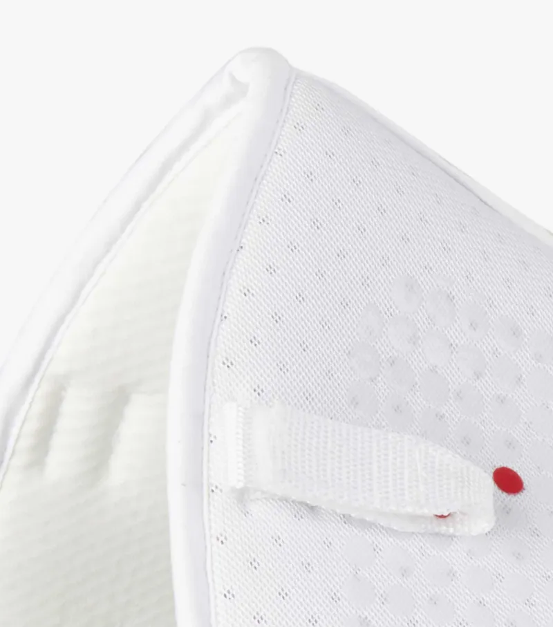 Premier Equine Close Contact Airtechnology Anti-Slip Dressage Square White 3 Premier Equine Close Contact Airtechnology Anti-Slip Dressage Square White - Image 3