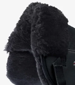 Premier Equine Airtechnology Shockproof Wool Half Pad - Black/Black Wool -PREMIER EQUINE Airtechnology Shockproof Wool Half Pad Black Black 3