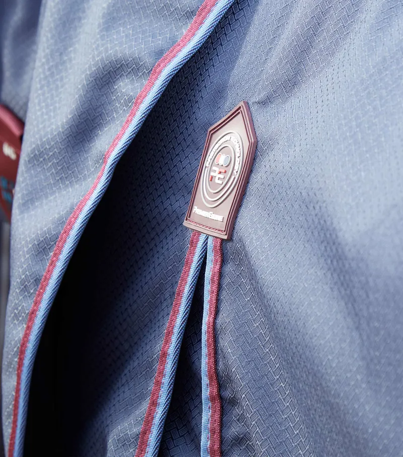 Premier Equine Akoni 0g Turnout With Classic Neck Cover Navy 4 Premier Equine Akoni 0g Turnout With Classic Neck Cover Navy - Image 4