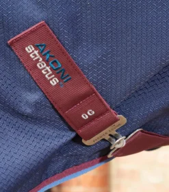 Premier Equine Akoni 0g Turnout With Classic Neck Cover Navy 10 Premier Equine Akoni 0g Turnout With Classic Neck Cover Navy -PREMIER EQUINE Akoni Stratus 0g Navy 5