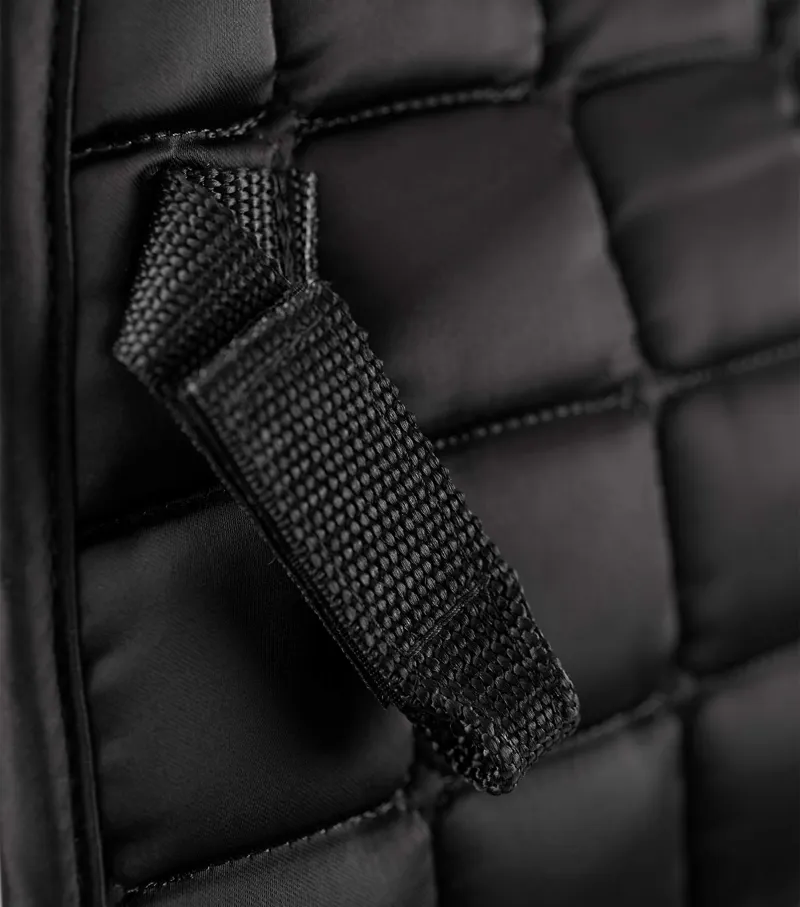 Premier Equine Alberta CC Satin Dressage Square Black 2 Premier Equine Alberta CC Satin Dressage Square Black - Image 2