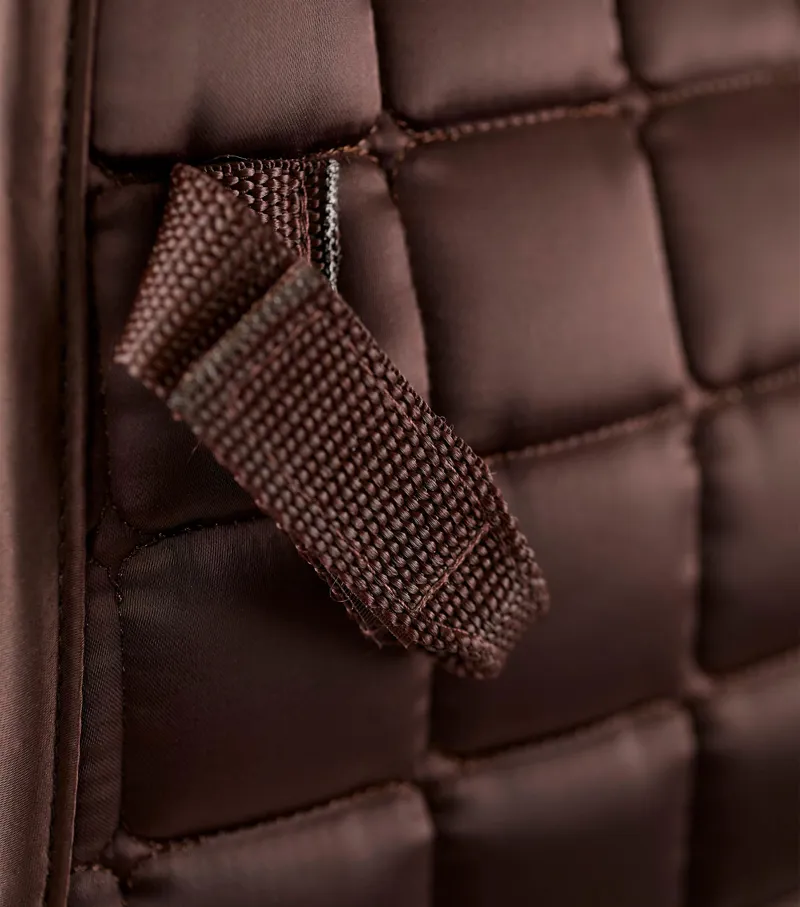 Premier Equine Alberta CC Satin Dressage Square Brown 2 Premier Equine Alberta CC Satin Dressage Square Brown - Image 2