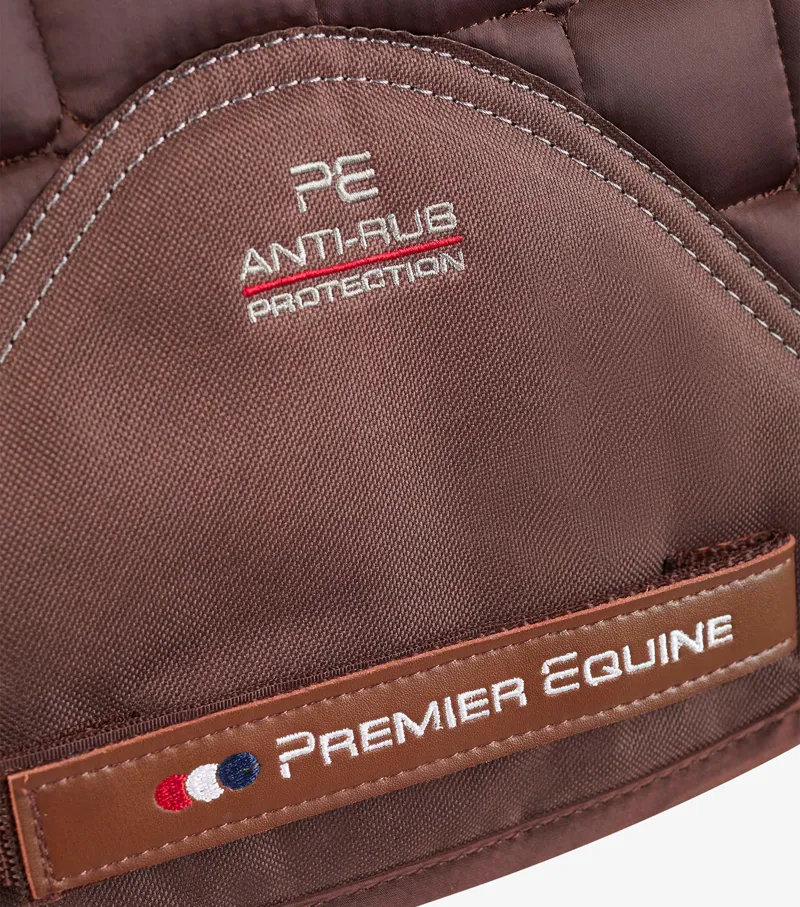 Premier Equine Alberta CC Satin Dressage Square Brown 4 Premier Equine Alberta CC Satin Dressage Square Brown - Image 4