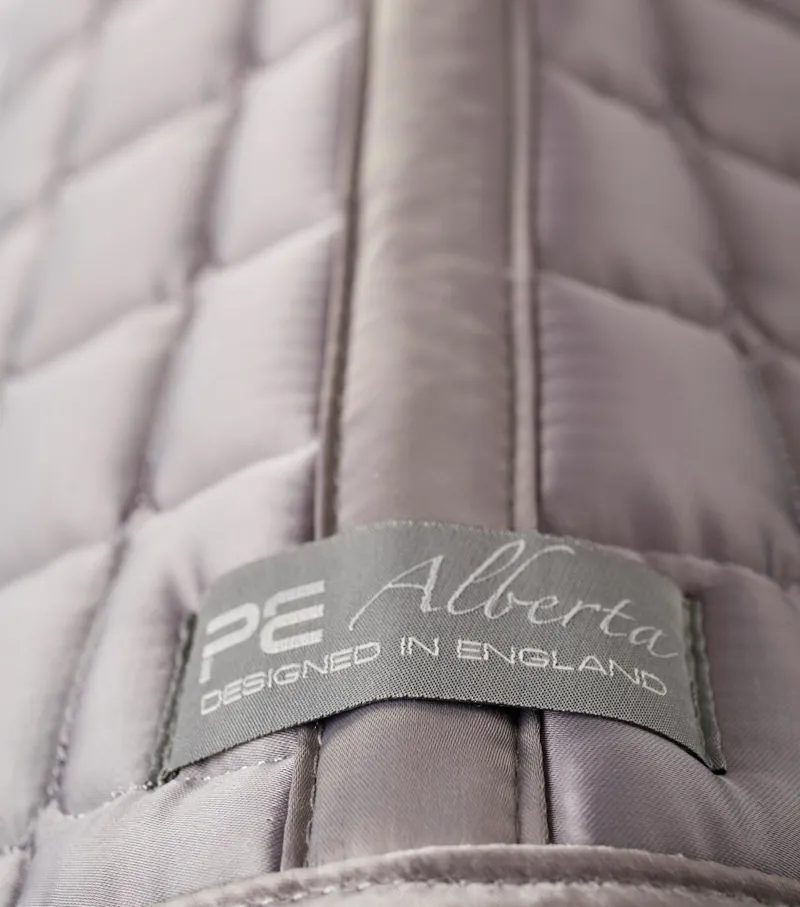 Premier Equine Alberta CC Satin Dressage Square Grey 5 Premier Equine Alberta CC Satin Dressage Square Grey - Image 5