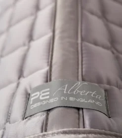 Premier Equine Alberta CC Satin GP/Jump Square Grey -PREMIER EQUINE Alberta GP Jump Saddle Pad Grey 6