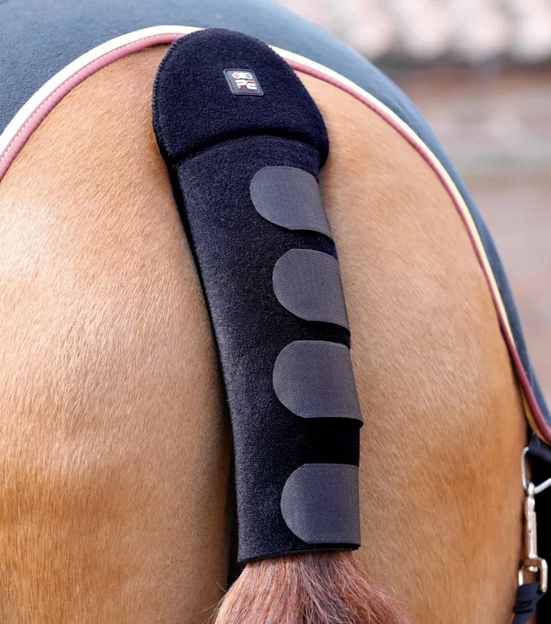 Premier Equine Anti-Slip Padded Tail Guard Black 1 Premier Equine Anti-Slip Padded Tail Guard Black