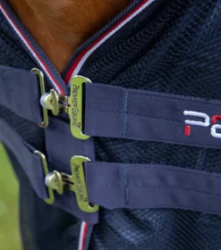 Premier Equine Arisca Scrim Cooler Navy -PREMIER EQUINE Arisca Scrim Cooler Navy 3