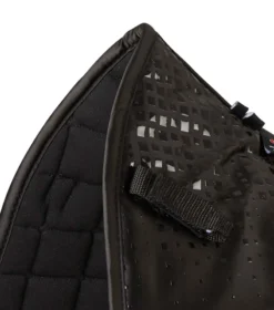 Premier Equine Armada Close Contact Satin Dressage Square Black 8 Premier Equine Armada Close Contact Satin Dressage Square Black -PREMIER EQUINE Armada CC Satin Dressage Black 3