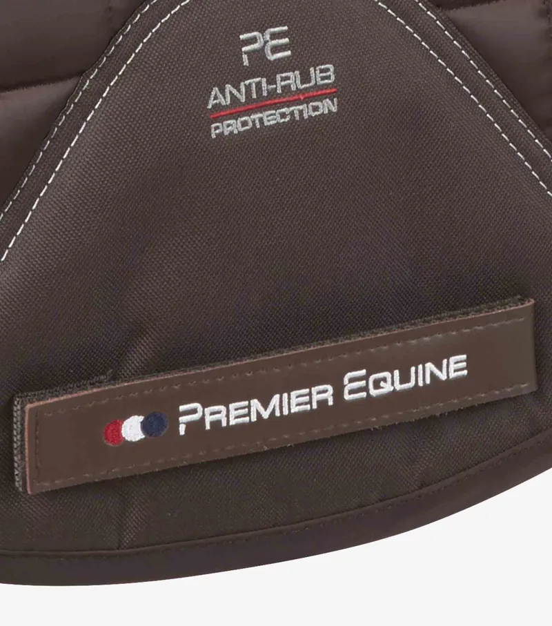 Premier Equine Armada Close Contact Satin Dressage Square Brown 5 Premier Equine Armada Close Contact Satin Dressage Square Brown - Image 5