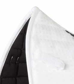 Premier Equine Armada Close Contact Satin Dressage Square White 8 Premier Equine Armada Close Contact Satin Dressage Square White -PREMIER EQUINE Armada Close Contact Anti Slip Dressage White 3