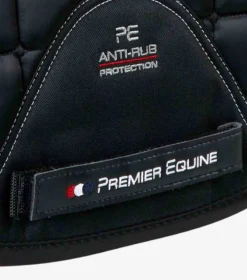 Premier Equine Armada Close Contact GP/Jump Square Black 10 Premier Equine Armada Close Contact GP/Jump Square Black -PREMIER EQUINE Armada Close Contact Anti Slip GP Jump Black 5