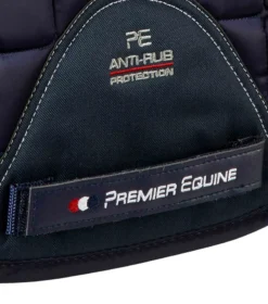 Premier Equine Armada Close Contact GP/Jump Square Navy -PREMIER EQUINE Armada Close Contact Anti Slip GP Jump Navy 5