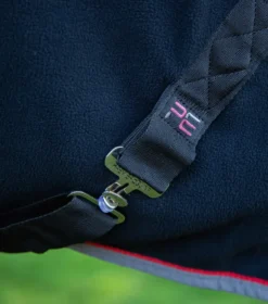 Premier Equine Asure Fleece Rug Black -PREMIER EQUINE Asure Fleece Cooler Black 4