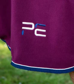 Premier Equine Asure Fleece Rug Burgundy 10 Premier Equine Asure Fleece Rug Burgundy -PREMIER EQUINE Asure Fleece Cooler Burgundy 5