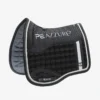 Premier Equine Azzure Anti-Slip Satin Dressage Square Black