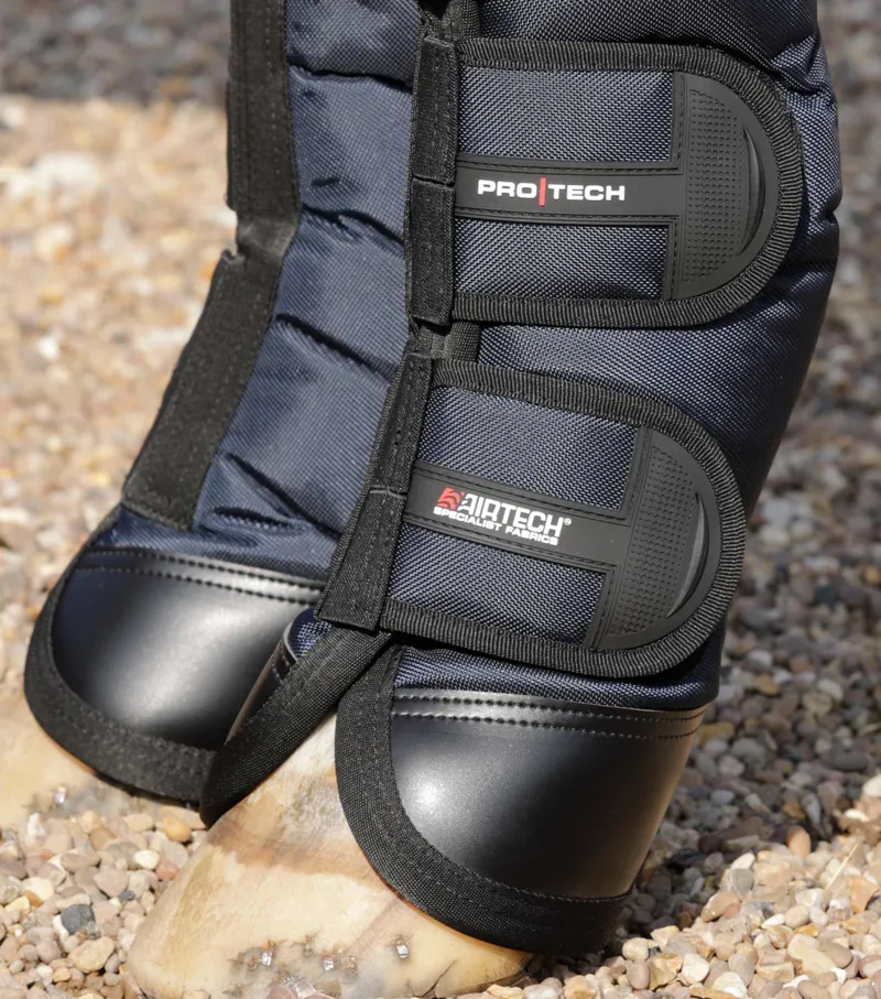 Premier Equine Ballistic Knee Pro-Tech Horse Travel Boots Navy 4 Premier Equine Ballistic Knee Pro-Tech Horse Travel Boots Navy - Image 4