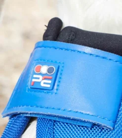 Premier Equine Ballistic No-Turn Over Reach Boots Royal Blue -PREMIER EQUINE Ballistic No Turn Over Reach Boots Blue 4