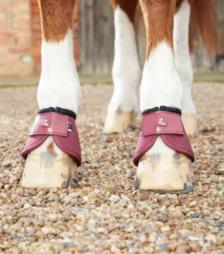 Premier Equine Ballistic No-Turn Over Reach Boots Burgundy 6 Premier Equine Ballistic No-Turn Over Reach Boots Burgundy -PREMIER EQUINE Ballistic No Turn Over Reach Boots Burgundy 3