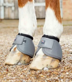 Premier Equine Ballistic No-Turn Over Reach Boots Grey
