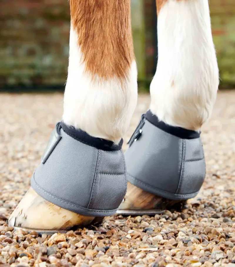 Premier Equine Ballistic No-Turn Over Reach Boots Grey 2 Premier Equine Ballistic No-Turn Over Reach Boots Grey - Image 2