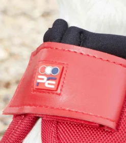 Premier Equine Ballistic No-Turn Over Reach Boots Red -PREMIER EQUINE Ballistic No Turn Over Reach Boots Red 4