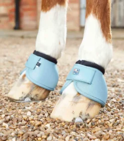 Premier Equine Ballistic No-Turn Over Reach Boots Turquoise