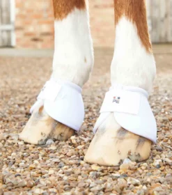Premier Equine Ballistic No-Turn Over Reach Boots White