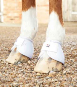 Premier Equine Ballistic No-Turn Over Reach Boots White -PREMIER EQUINE Ballistic No Turn Over Reach Boots White 4